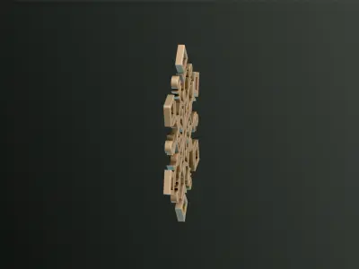 Snowflakes Classic-Birth-DC Free 3D print model