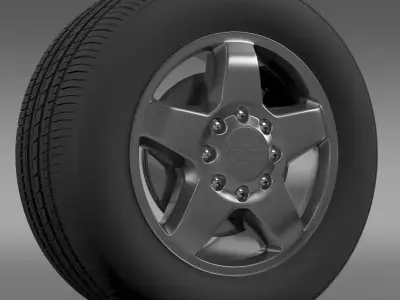 Chevrolet Silverado 2500HD LTZ 2011 3D model