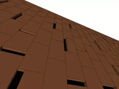 Decorative Fence Panel - 3D Model Free 3D model