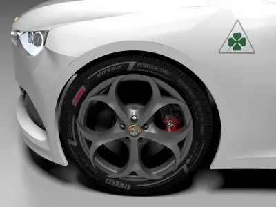 Alfa Romeo 169 3D model