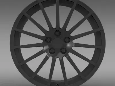 Subaru BRZ STI rim 3D model