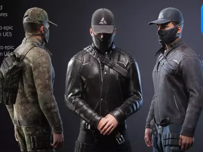 Survival 03 Low-poly 3D model