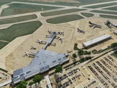 Cedar Rapids Municipal 3D model