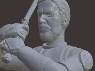 Obi Wan Kenobi Clone Wars Armor 3D print model