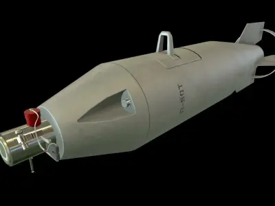 Bomb P-50T 3D model