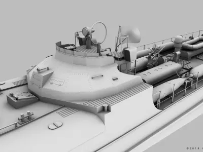 SCHNELLBOOT S38-B 3D model