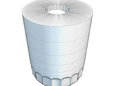 Oil Filter 3D model 3D model