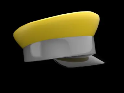 funny military hat Free 3D model