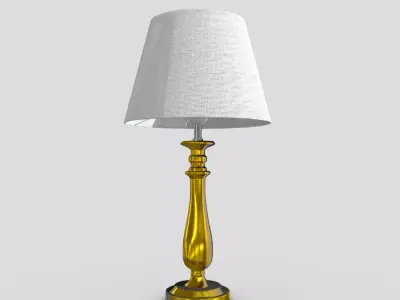 CC0 - Table Lamp 7 Free low-poly 3D model