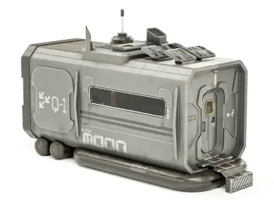 Space Station EOne PBR Low-poly 3D model