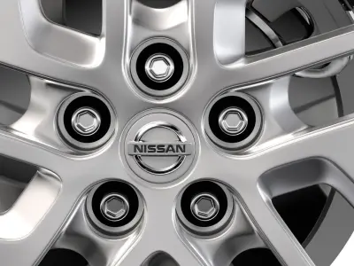 Nissan NV Combi wheel 2017 3D model