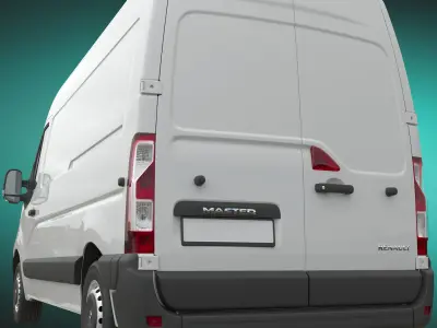 Renault Master 2015 PanelVan L2H2 3D model