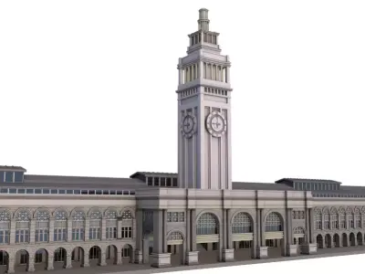 Ferry Building San Francisco 3D model