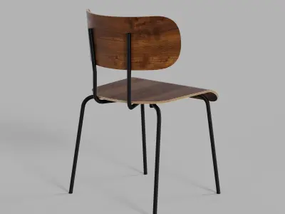 Gus Modern - Bantam Dining Chair Free 3D model