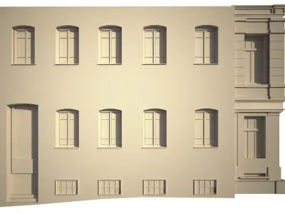 Historical Classic Building 3D model
