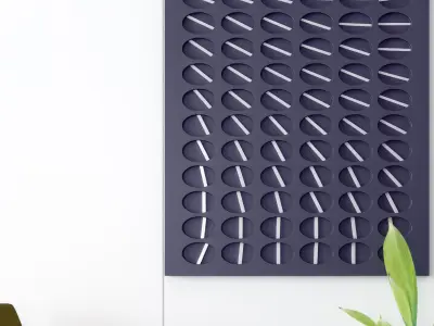 decoration wall Modern pendant 3D model