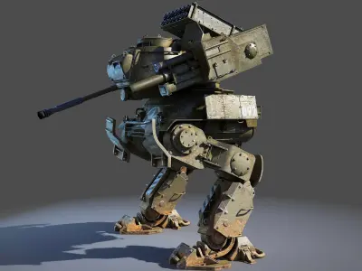 Mech-Tank USA-1 3D model