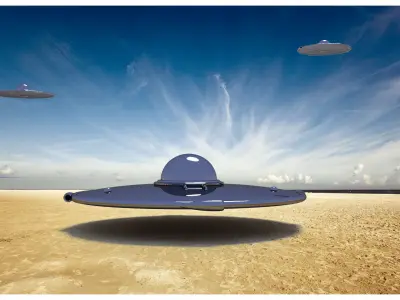 Plan 9 saucer Free 3D model