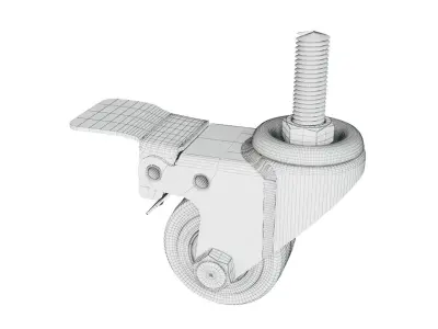 Industrial wheels 3D model