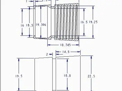 Sanitary Part model 3D model