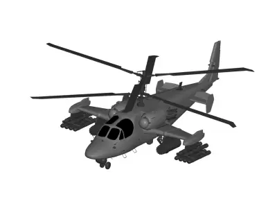 Kamov Ka-50 3D model