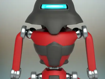 Droid Robot 3D model