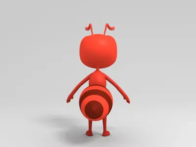 Ant Character 3D model