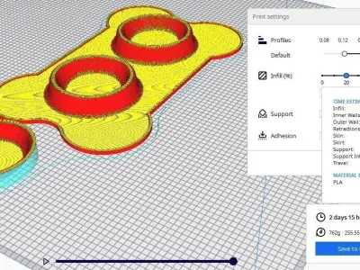 Pet Bowl M13 - with STL Low-poly 3D model