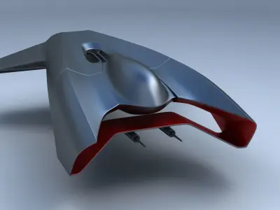 Space Ship Concept 3D model