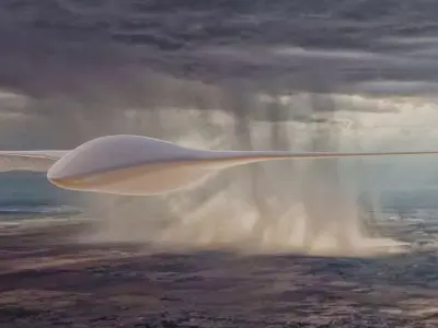 BWB MRay Drone 3D model