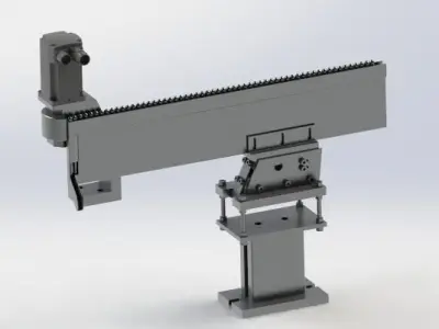 A vibrating disc for piping products 3D model