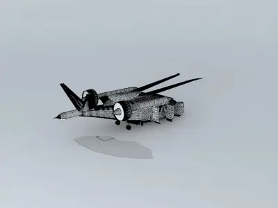 ARGO AIRCRAFTS A 900 Blade landed 3D model