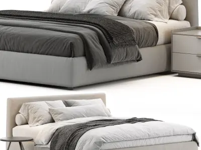Merkurio Bed 3D model purchase