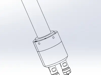 double drill change equipment 3D model