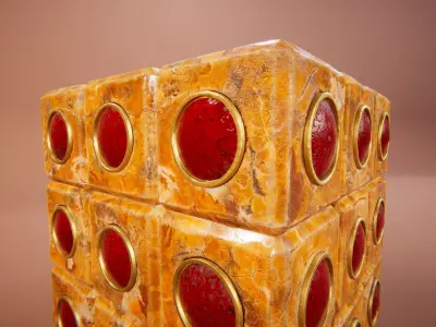 Ancient Artifact 4 Low-poly 3D model