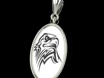 Eagle pendant Free 3D print model