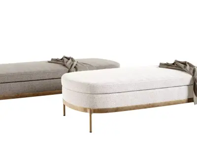 Sofa Outdoor Garden 2 3D model