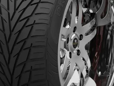 Savini Forged SV-1S Wheel 3D model