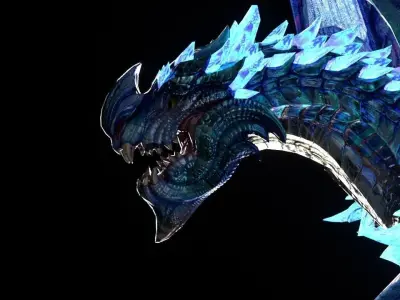 Aurene Dragon 3D model