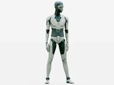 i-HOMO 04  Rigged for Unreal Engine - Unity - MIXAMO 3D model