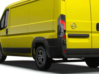 Opel e Movano Van L2H1 2024 3D model