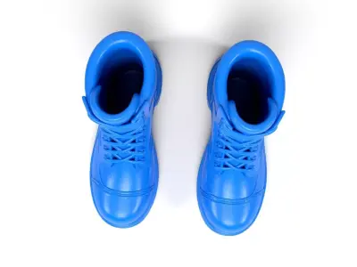Military boots 3D print model