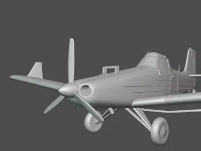 EMBRAER IPANEMA 203 3D print model