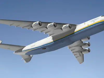 Antonov An225 Mriya 3D model