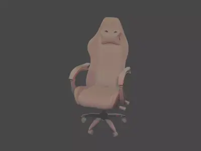 Gaming Chair Asset modeling  Free 3D model