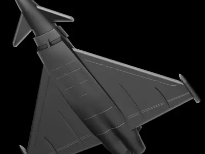 Eurofighter 2000 3D print model