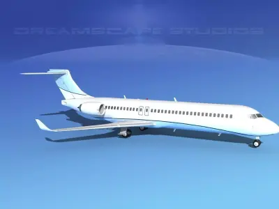 Comac ARJ21-700 Corporate 3 3D model