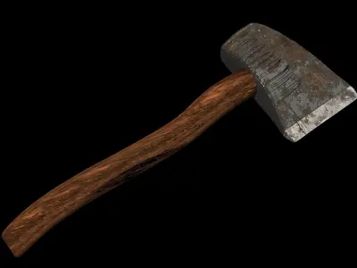 AXE LOW POLY MODEL Low-poly 3D model
