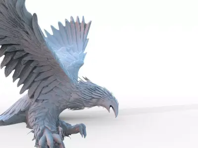 Great Eagle statue 3D model