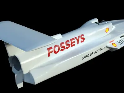 Spirit of Australia 3D model